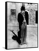 A Dog 's Life by and with Charlie Chaplin (The Tramp), 1918-null-Framed Stretched Canvas