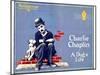 A Dog's Life, Charlie Chaplin, 1918-null-Mounted Art Print