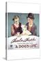 A Dog's Life, Charlie Chaplin, Edna Purviance-null-Stretched Canvas