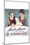 A Dog's Life, Charlie Chaplin, Edna Purviance-null-Mounted Poster