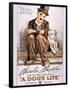 A Dog's Life Movie Charlie Chaplin-null-Framed Poster