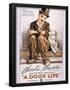A Dog's Life Movie Charlie Chaplin-null-Framed Poster