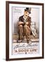 A Dog's Life Movie Charlie Chaplin-null-Framed Art Print