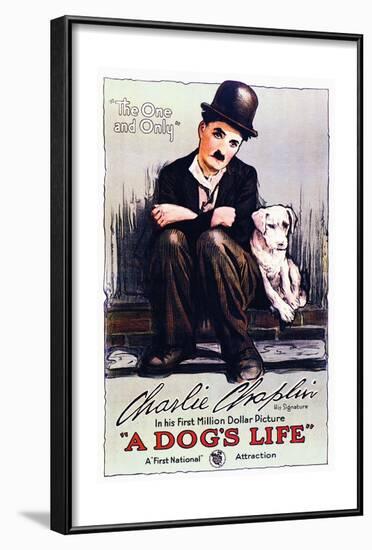 A Dog's Life - Movie Poster Reproduction-null-Framed Art Print