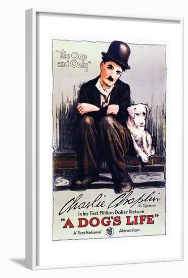 A Dog's Life - Movie Poster Reproduction-null-Framed Art Print
