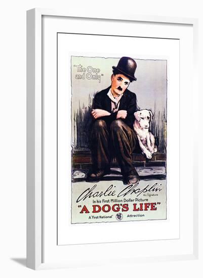 A Dog's Life - Movie Poster Reproduction-null-Framed Art Print