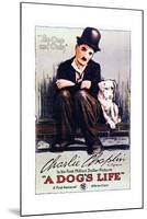 A Dog's Life - Movie Poster Reproduction-null-Mounted Art Print