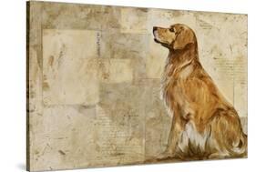 A Dog's Story 2-Elizabeth Hope-Stretched Canvas