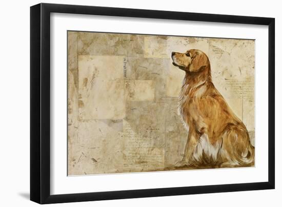 A Dog's Story 2-Elizabeth Hope-Framed Giclee Print