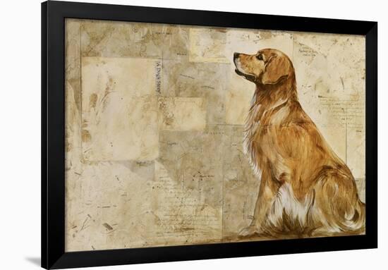 A Dog's Story 2-Elizabeth Hope-Framed Giclee Print