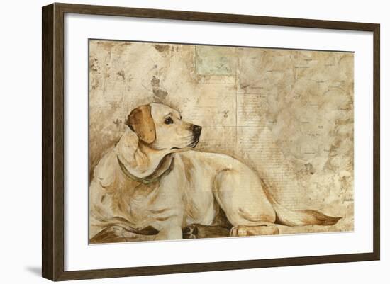 A Dog's Story 3-Elizabeth Hope-Framed Giclee Print