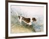 'A Dog Watching a Rat in the Water', 1831-John Constable-Framed Giclee Print