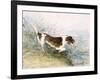 'A Dog Watching a Rat in the Water', 1831-John Constable-Framed Giclee Print