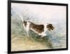 'A Dog Watching a Rat in the Water', 1831-John Constable-Framed Giclee Print