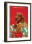 A Doggone Christmas, Dachshund-null-Framed Art Print