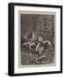 A Dogs' Dinner Party in Paris-Ernest Henry Griset-Framed Giclee Print