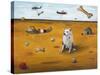 A Dogs Dream-Leah Saulnier-Stretched Canvas