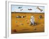 A Dogs Dream-Leah Saulnier-Framed Giclee Print