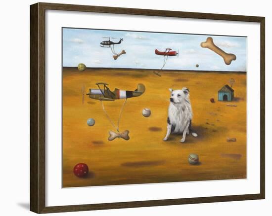 A Dogs Dream-Leah Saulnier-Framed Giclee Print