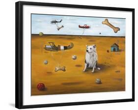 A Dogs Dream-Leah Saulnier-Framed Giclee Print