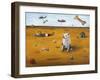 A Dogs Dream-Leah Saulnier-Framed Giclee Print