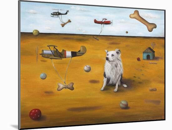 A Dogs Dream-Leah Saulnier-Mounted Giclee Print