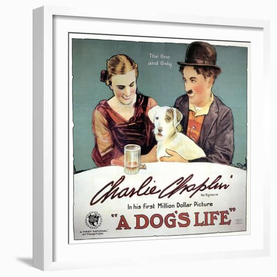 A Dogs Life, 1918-null-Framed Giclee Print