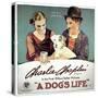 A Dogs Life, 1918-null-Stretched Canvas