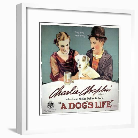 A Dogs Life, 1918-null-Framed Giclee Print