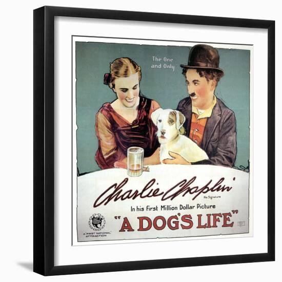 A Dogs Life, 1918-null-Framed Giclee Print