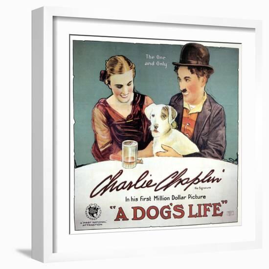 A Dogs Life, 1918-null-Framed Giclee Print