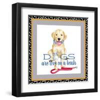 A Dogs Life I-Andi Metz-Framed Art Print