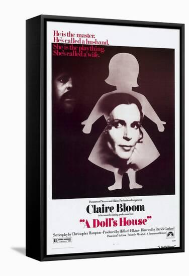A Doll's House, Anthony Hopkins, Claire Bloom, 1973-null-Framed Stretched Canvas