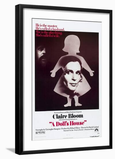 A Doll's House, Anthony Hopkins, Claire Bloom, 1973-null-Framed Art Print