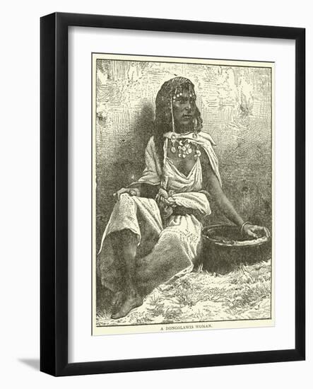 A Dongolawis Woman-null-Framed Giclee Print