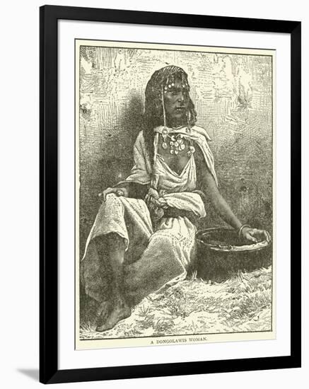 A Dongolawis Woman-null-Framed Giclee Print