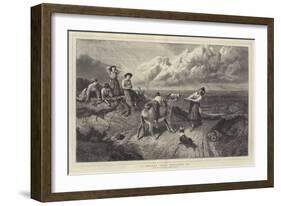 A Donkey That Wouldn't Go-Myles Birket Foster-Framed Giclee Print