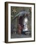 A Doorway in Cairo, 1884-William Simpson-Framed Giclee Print