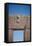 A Doorway in the Ancient City of Tiwanaku-Alex Saberi-Framed Stretched Canvas