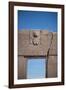 A Doorway in the Ancient City of Tiwanaku-Alex Saberi-Framed Photographic Print