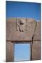 A Doorway in the Ancient City of Tiwanaku-Alex Saberi-Mounted Photographic Print