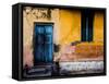 A Doorway in the City of Mysore, India-Dan Holz-Framed Stretched Canvas