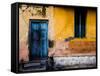 A Doorway in the City of Mysore, India-Dan Holz-Framed Stretched Canvas