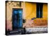 A Doorway in the City of Mysore, India-Dan Holz-Stretched Canvas