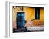 A Doorway in the City of Mysore, India-Dan Holz-Framed Photographic Print