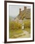 A Dorsetshire Cottage-Helen Allingham-Framed Giclee Print