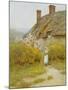 A Dorsetshire Cottage-Helen Allingham-Mounted Giclee Print