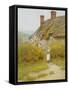 A Dorsetshire Cottage-Helen Allingham-Framed Stretched Canvas