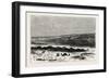 A Douar, or Encampment of Bedoweens. Douar Doukkara Is a Settlement in the Western Part of Morocco-null-Framed Giclee Print