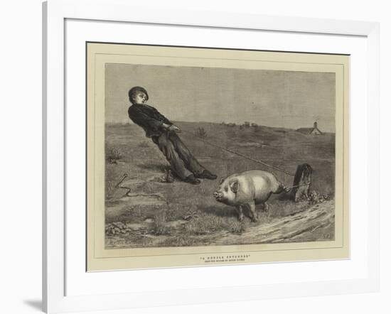 A Double Entendre-Samuel Edmund Waller-Framed Giclee Print